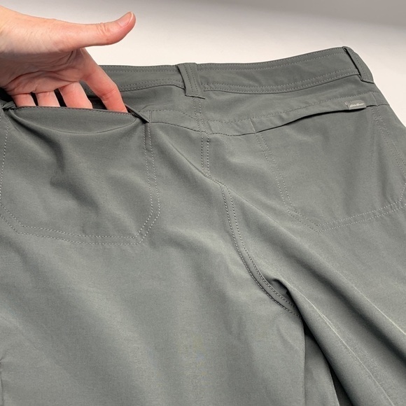 Eddie Bauer Cargo Hiking Pants Adjustable Leg Length Size 12 Colour Grey - Picture 6 of 14